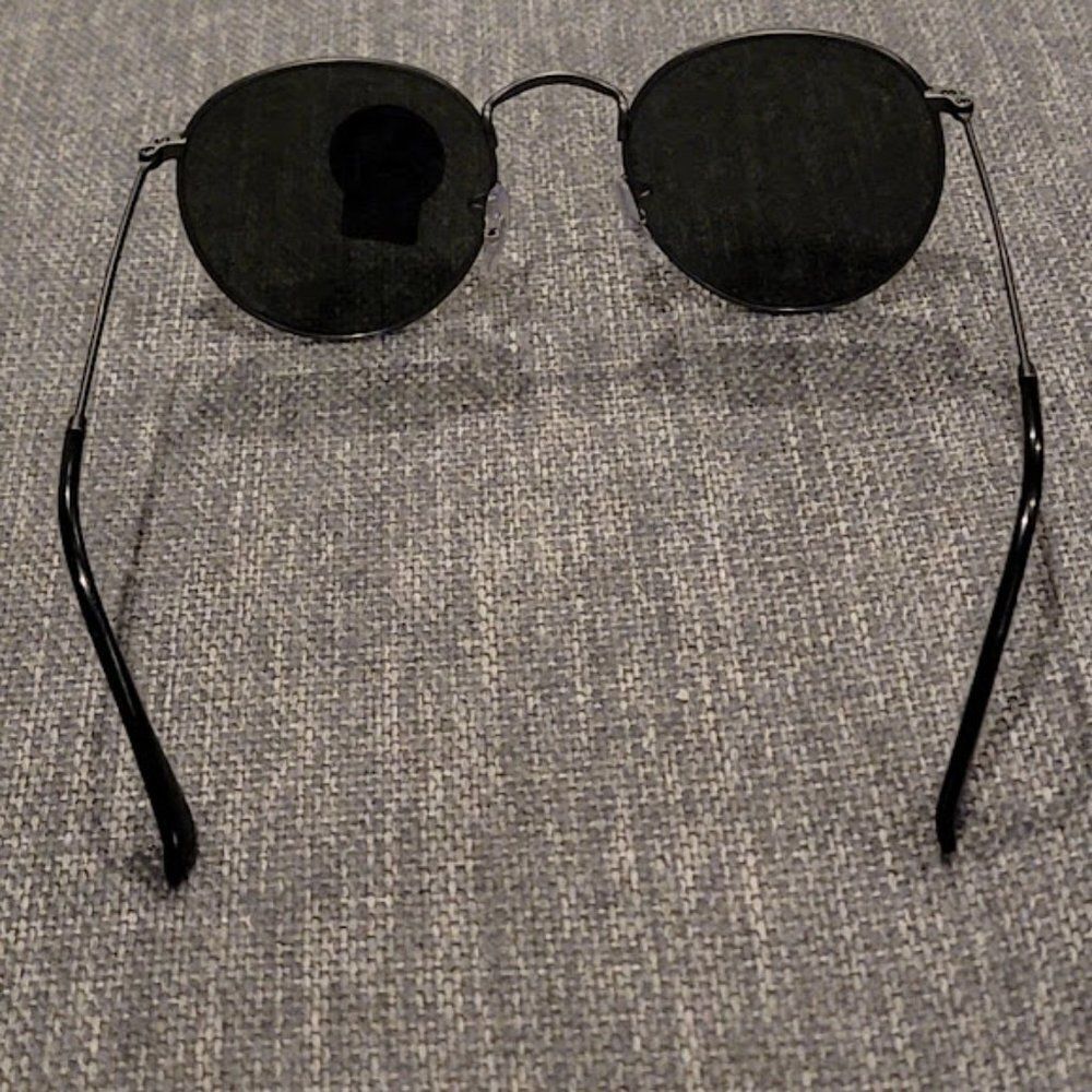 Ray-Ban Men's Gray Round Metal Classic Sunglasses R… - Picture 5 of 8